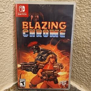 Game - Blazing Chrome (CIB) - Switch - Limited Run Games
